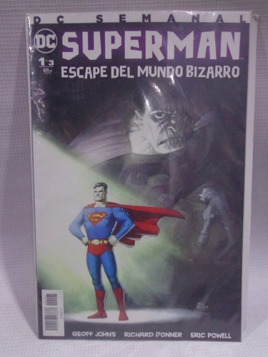 Superman Escape Del Mundo Bizarro Vol.1 Dc Comic´s Televisa