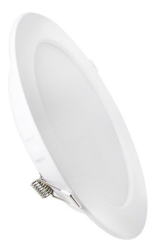 Plafon Led 18w Empotrable Luz Calida Redondo Di 10 Pzs Jwj