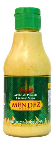 Molho De Pimenta Mendez Suave 215ml