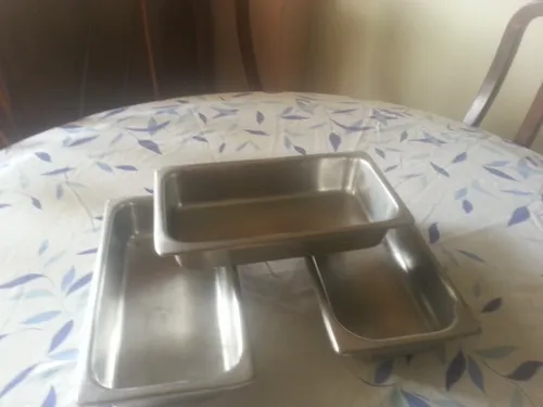 Bandejas En Acero Inoxidable (Usado)