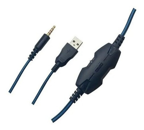 Imagen 4 de 9 de Auricular Gamer Ps4 Celular Laptop Pc Microfono Luz Led
