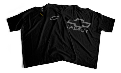 Remera Logo Chevrolet - Todos Los Talles