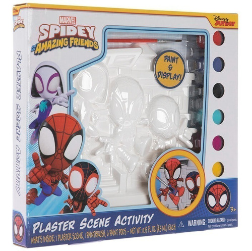 Figura Ceramica Para Pintar Spiderman Spidey Disney Junior