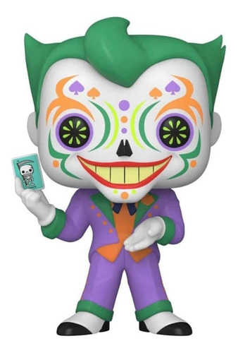 Funko Pop! Joker Dia De Muertos #414 Glows In The Dark