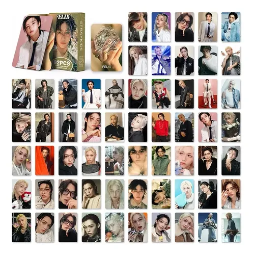 Stray Kids Felix Hollow 70 Photocards 42 Adesivos | MercadoLivre