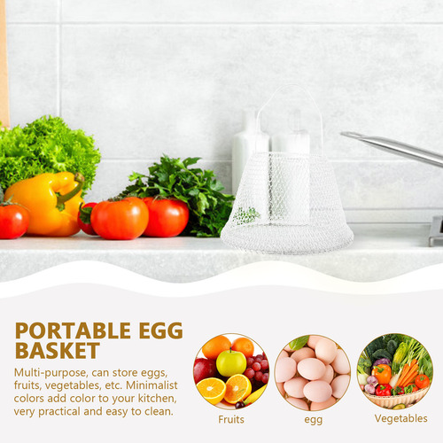Cesta Portátil Para Huevos, Cesta Flexible Para Almacenar Hu