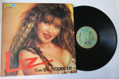 Vinyl Vinilo Lp Acetato Liz Con Los Melodicos Tropical