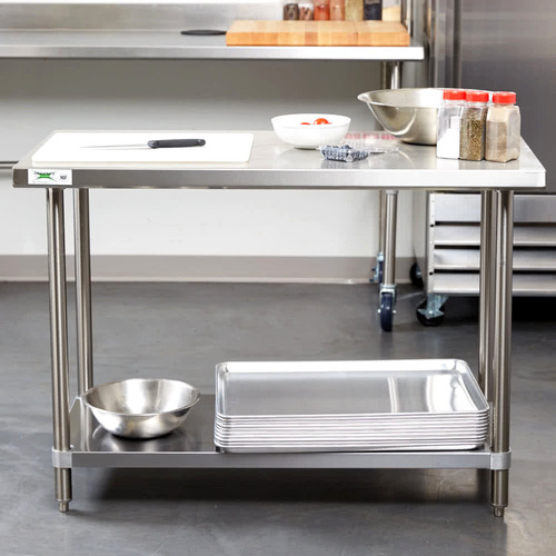 Heavy Duty 24 X 48 All Stainless Steel Work Prep Table Bbv