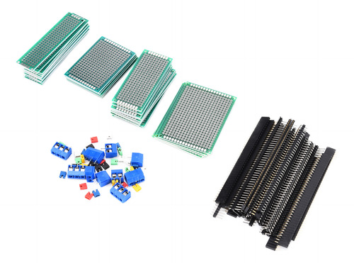 Kit De Placas Pcb De Doble Cara, 100 Piezas, Impreso Univers