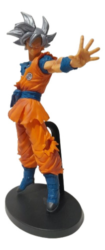 Figura Dragón Ball Super: Son Goku Ultra Instinto, 23cm