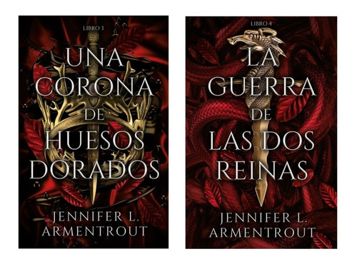 Corona Huesos + Guerra Reinas - Armentrout - Puck 2 Libros