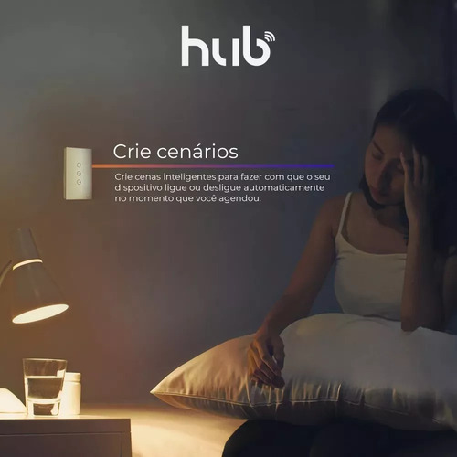 Módulo Mini 2 Canais Smart Wifi Inteligente Alexa E Google Cor Branco 110v/220v