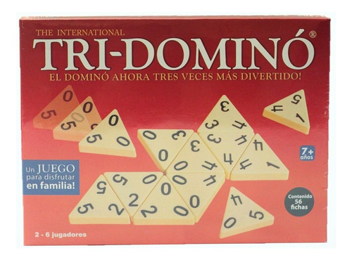 Tri Domino Juegos De Mesa 56 Fichas