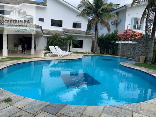 Casa Para Alugar, 750 M² Por R$ 20.000,00/mês - Acapulco - Guarujá/sp - Ca0596