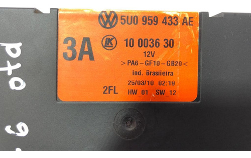 Modulo Confort Vw Gol Std 1.6 11 2009 2010 2014 (Usado)