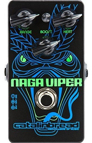 Catalinbread Naga Viper Moderno Agudos Booster Pedal Para Gu