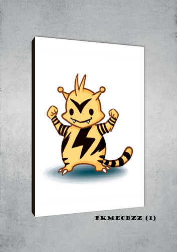 Cuadros Poster Pokemon Electabuzz 20x29 (bzz 1)