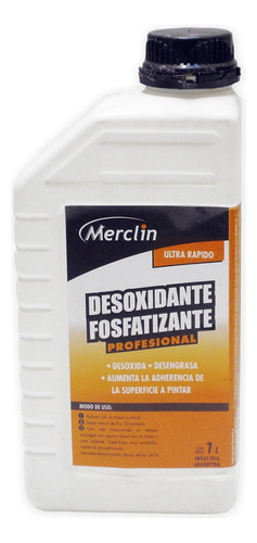 Desoxidante Fosfatizante 1l Merclin 146495 Mm