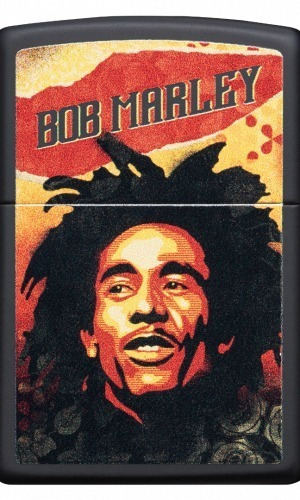 Encendedor Zippo Logo Bob Marley