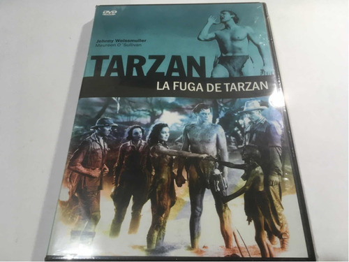 Tarzan La Fuga De Tarzan J. Weissmuller Dvd Nuevo Cerrado