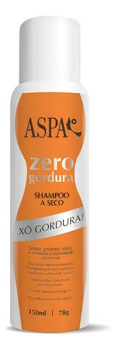 Aspa Zero Gordura Shampoo A Seco 150ml Limpa Perfuma