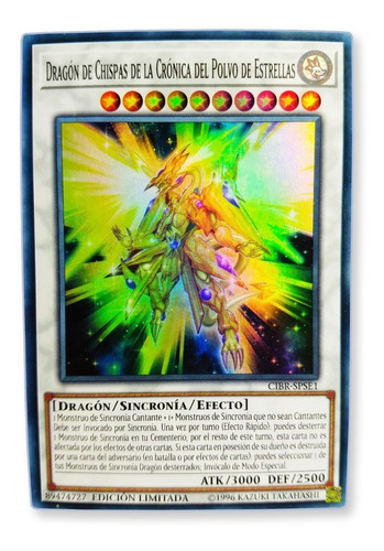 Yugi-oh! Stardust Chronicle Spark Dragon Cibr-ense1 Super