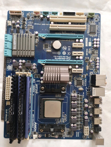 Combo:tarjeta Madre, Procesador, Ram Y Disco Duro. Am3, Am3+ (Usado)