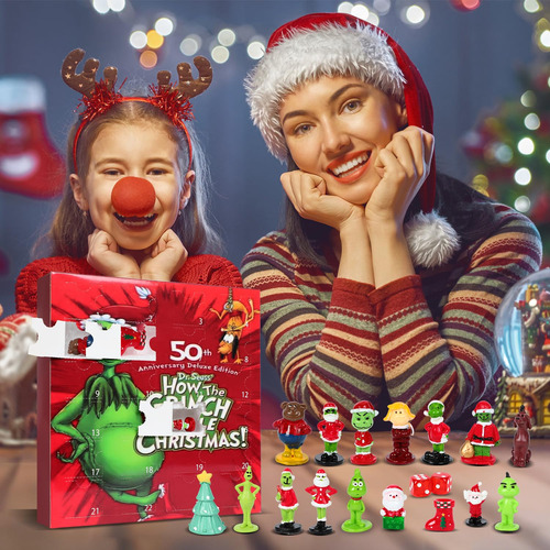 Calendario Adviento Navidad 2024 24 Figuras Elfo Mmg