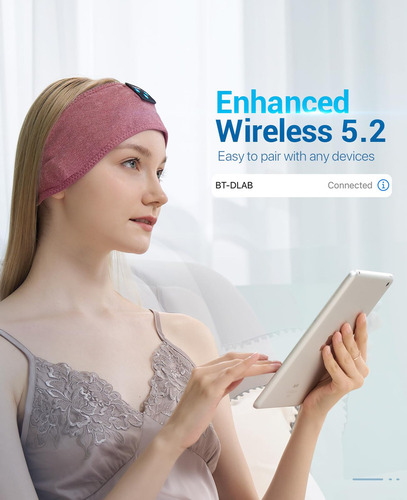 Auriculares Bluetooth Para Dormir Con Diadema Voerou Ajustab