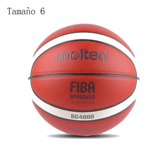 Balón Molten Baloncesto Basket #6 - Bg4000 - Cuero Color Marrón