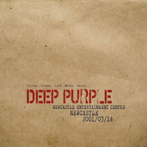 Deep Purple Lp Live In New Castle Vinyl 2022 - Caja de sonido para 3 LP
