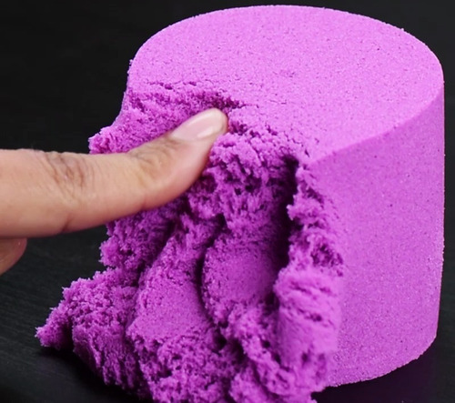 Imagen 10 de 10 de Arena Kinetica Magic Sand 900 Grs!!! Incluye Kit Didactico