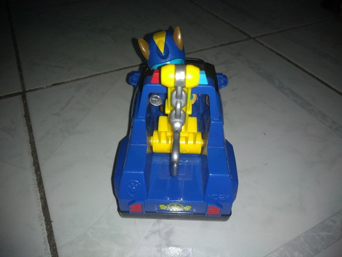 Paw Patrol Vehículo Y Figura De Chase Loose Suelto (Usado)