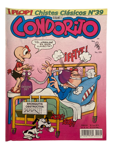 Comic Condorito Gigante #578 Pepo Chistes Clasicos No. 39