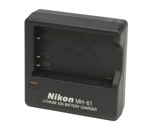 Carregador Bateria Mh-61 Câmera Nikon Série P3, P4, P5000