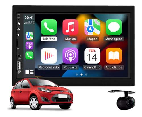 Central Multimidia Android Auto Ford Fiesta 2009 2010 2011