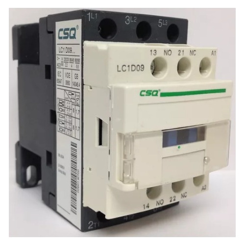 Contactor Lc1-d09, 9 A, 24 Vac 