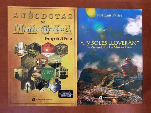 2 Libros Parise Anécdotas Magia + Y Soles Lloverán