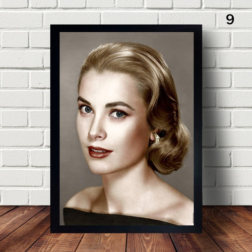 Quadro Da Atriz Grace Kelly   A3