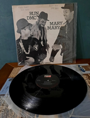 Lp Run Dmc Mary Mary Single 