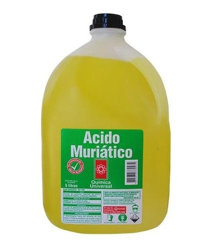 Acido Muriatico Dideval 5 Litros