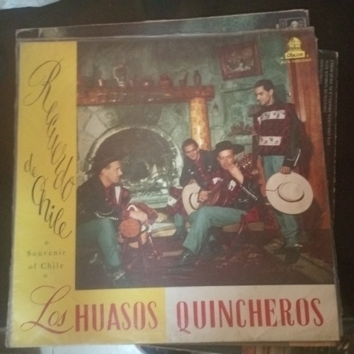 Vinilo Los Huasos Quincheros,muy Buen Estado Sin Detalles