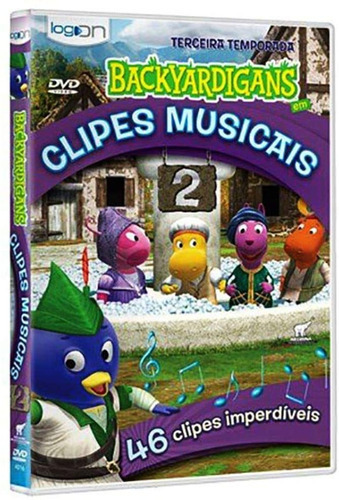 Dvd Backyardigans - Clipes Musicais 2 (novo)