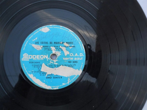 Vinilo Solo Disco Los Exitos De Mariano Mores Sin Tapa (Usado)