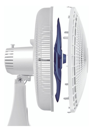 Ventilador De Mesa Mondial 40cm Maxi Power V40w - 220v Cor da estrutura Branco Cor das pás Azul