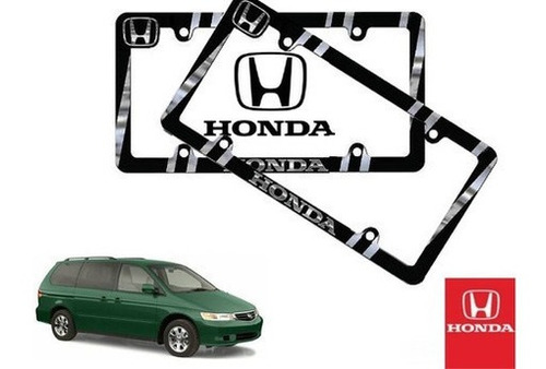 Par Porta Placas Honda Odyssey 3.5 2002 Original