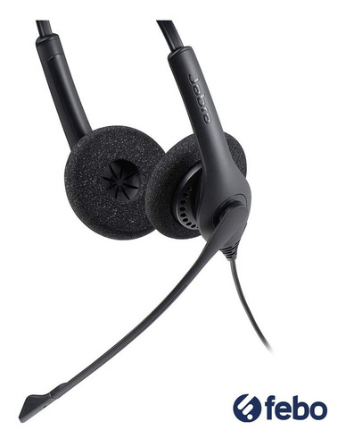 Imagen 3 de 6 de Auriculares C/ Microfono Jabra Brazo Flexible P/ Call Center