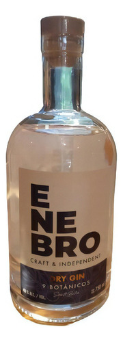 Dry Gin Enebro Craft & Independent 9 Botanicos 750ml
