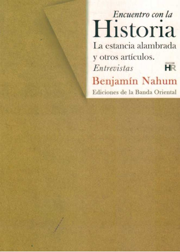 Encuentro Con La Historia - Nahum, Benjamin