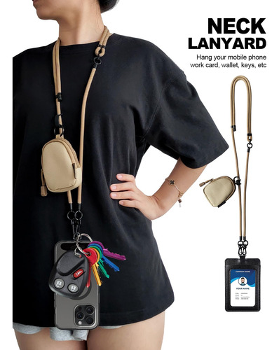 Cordón Para Teléfono Con Forma De Bandolera Spseye Con Moned